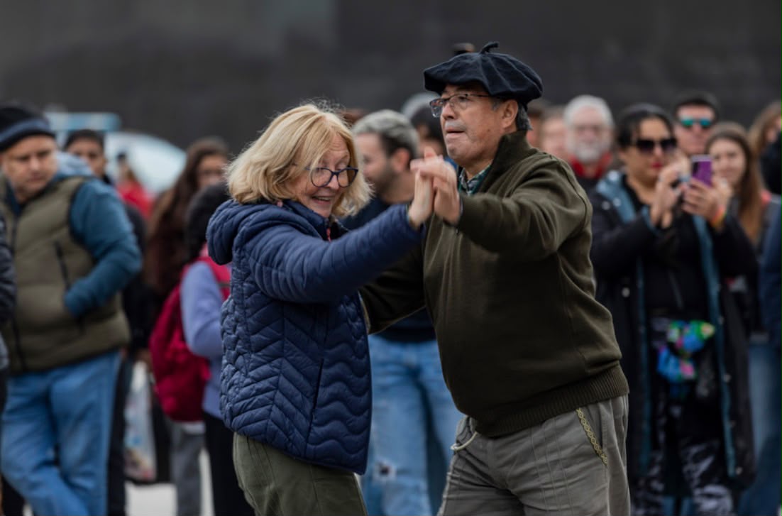 Danzas folclóricas en el festival Cocina Abierta